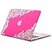 Kuzy Compatible with MacBook Air 13 inch Case 2020 2021 2018 MacBook Air M1 Case Hard Shell MacBook Air 2020 Case Cover A2337 MacBook Air Case A2179 A1932 Laptop Case MacBook Air 13 inch, Hot Pink