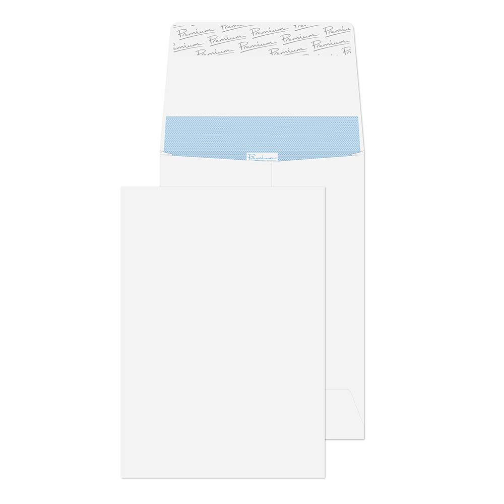 Blake Office - Premium Gussets (229 x 162mm) - Pack of 125 - Thickness 120GSM - FSC Certified White Envelopes 9 x 15.2 Inches - Corporate Business Envelope - Laser & Printer Compatible (35215)