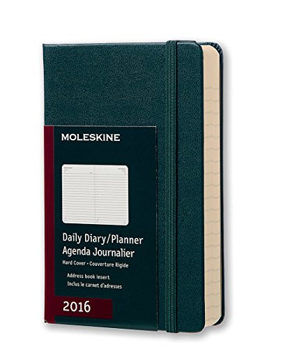 [BOOK] Moleskine 2016 Daily Planner, 12M, Pocket, Tide Green, Hard Cover (3.5 x 5.5)<br />T.X.T