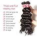 Donmily 10A Remy Brazilian Natural Wave Hair 3 Bundles 100% Unprocessed Brazilian Virgin Human Hair Weft Cheap Wavy Hair Weave Natural Color (8 10 12)