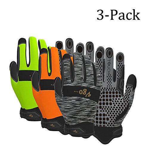 image for Vgo... Vgo… High Dexterity Synthetic Leather with Silicone for Antis