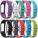 Band for Garmin Vivofit 1 / Vivofit2, Soft Silicone Replacement Watch Band Strap for Garmin Vivofit 1 / Vivofit 2 Activity Tracker, Small, Large, Ten Colors