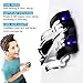 Flyglobal Remote Control Car USB Rechargeable RC Wall Climbing Car Mini Radio Controlled Cars with Led Light 360°Rotating Stunt Wall Climbing Toys for Kids Boys Girl Teens Adults Black