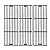 Hisencn CI65051 Universal Gas Grill Grate Matte Cast Iron Cooking Grid Replacement for Chargriller gas grill models 2121, 2123, 2222, 2828, 3001, 3030, 3725, 4000, 5050, 5252 , Set of 3