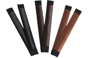 Hair Bun Maker French Twist Bun Maker Hair Fold Wrap Hair Bun Accessories Styling Tools for Girl Women 3 Pairs Fashion proces