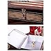 Retro Vintage American Flag Decorative Storage Box with Lock Cash Jewelry Storage Box, Metal