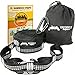 Hammock Straps XL | Hammock Tree Straps 24 ft Lightweight | Reinforced 2100+ LBS Heavy-Duty | Bonus 2 Snag Proof Aluminum Wire Gate Carabiners | 40 Loops of 100% No Stretch Camping Hammock Accessories