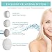 Face Brush - Exfoliation & Cleansing System - Microdermabrasion Facial Brush - Deep Cleans Skin - Minimize Pores + Help Get Rid of Acne - and Blackheads | for Face and Body
