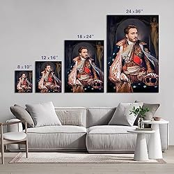 Turn Me Royal Custom Portrait from Your