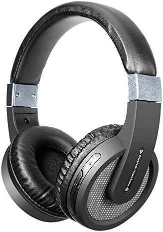 iNcool Bluetooth Headphones Over Ear Hi-Fi Stereo Wireless Headset with Mic ,Wireless/Wired and Rechargeable Wireless Headphones for Cell Phone/ TV/ PC(Noise Cancelling) …