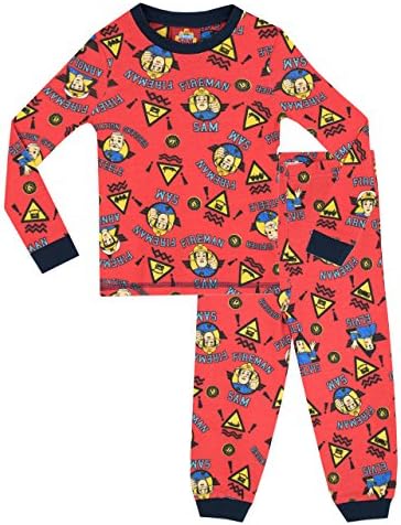 Fireman Sam Boys' Fireman Sam Pajamas Size 4