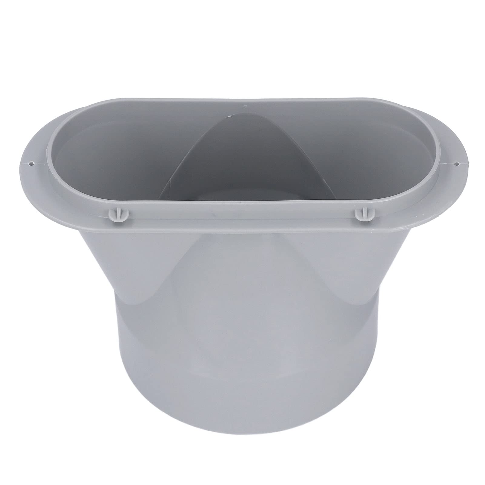 TOPINCN 5 Inch Portable Air Conditioner Exhaust Hose Coupler, Air Conditioner Window Adapter Air Conditioning Part Supports CW and CCW Threads Air Conditioner Hose Connector