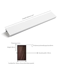 BaiNong 5 Pack 8 inch Self Adhesive Cabinet Pulls