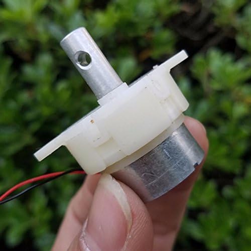 WILLAI 1pc DC 5V-12V Electric Gear Box Motor Slow Speed Mini Worm Speed Reduction 7.5RPM-18RPM
