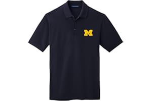 J2 Sport Men’s Adult Polo – NCAA Collegiate Short Sleeve Polo Shirt