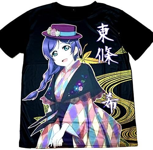 Love Live! LoveLive ƒÊ's black T-shirt L size Sukufesu Love live goods Nozomi Tojo