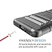 Tekcoo Galaxy Sky Case, J3 / J3 V Case, Galaxy Sol Case, [Hoplite Series] [Black] Shock Absorbing Holster Locking Belt Clip Defender Heavy Kickstand Cover for Samsung Galaxy Amp Prime/Express Prime
