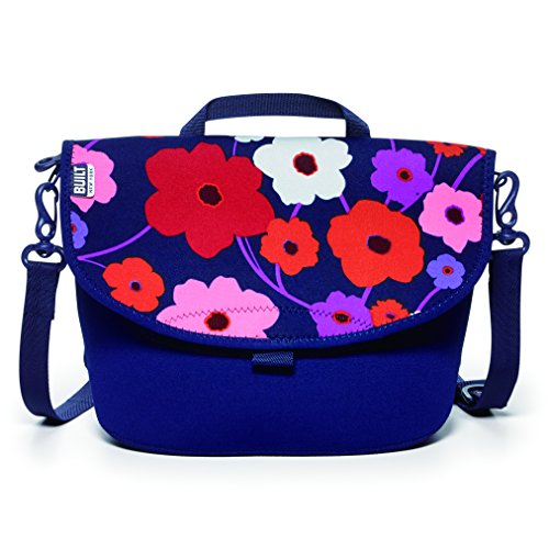 Click Here to See More Images BUILT NY Bike Messenger Neoprene Lunch Bag, Lush Flower