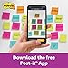 Post-it Super Sticky Big Notes, 11 in x 11 in, 1 Pad, 2X The Sticking Power, Yellow, Recyclable (BN11)