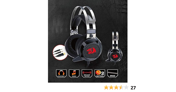 Headset Redragon Siren, H301 | Amazon.com.br
