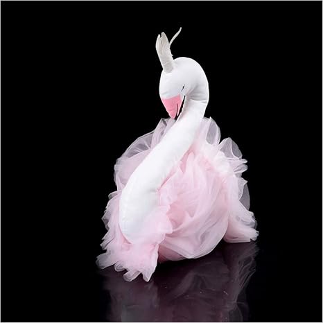 TheTickleToe Baby Kids Room Nursery Decor Wall Hanging Animal Face Birthday Gift Pink Swan 1 Piece