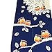 LIGICKY Japanese Noren Doorway Curtain Tapestry for Home Decorations Navy Blue 33.5’’ x 59’’ (Owls on Trees)