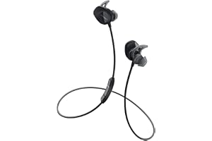 Bose SoundSport, Wireless Earbuds, (Sweatproof Bluetooth Headphones for Running and Sports), Black (Renewed)