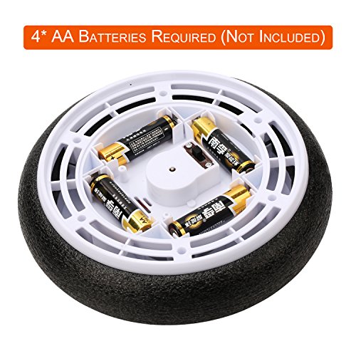 ColorGo Hover Soccer Ball Air Power Floating Football Disk with LED Lights Indoor and Outdoor Toys for Boys and Adults