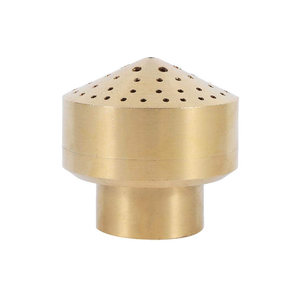 1/4''1/2''3/4''1''3/2''2'' Brass Water Fountain Nozzle Sprinkle Spray Head for Garden Pond Amusement Park Museum Library(3/4" Nozzle)