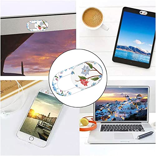 Laptop Camera Cover Slide Cute Flower 6 Pack, cam Cover Slide Phone