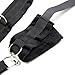 Straight Edge Bed Restraint System with Eye Mask, Adjustable Mattress, Bondage Restraints with Cuffs for Ankles and Wrists, Fits Almost Any Size Mattress