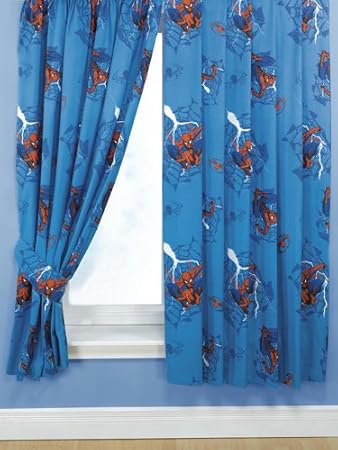 Spiderman Marvel Gardinen Vorhange 170x137cm Amazon De Kuche