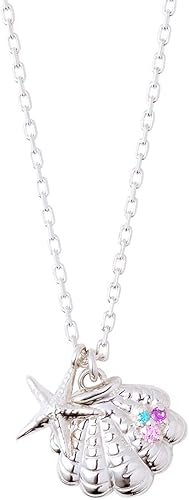 Amazon ザ キッス The Kiss ディズニー コレクション リトル マーメイド ディズニープリンセス アリエル シルバーネックレス レディース クリスマス 記念日 誕生日 ラッピング袋 Box付 40cm Di Sn800cb ネックレス 通販