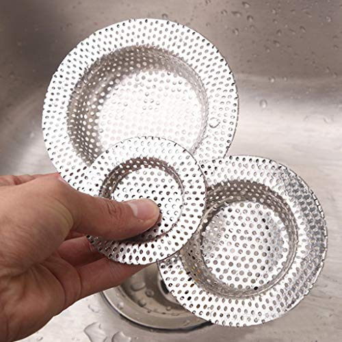 Sacow  Sink Strainer Drain Cover Hair Catcher Shower Drain Sink - Thumbnail 3
