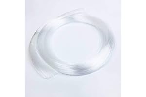 JONSCART Raysell 0.75mm X 2m X20pcs PMMA Plastic Fiber Optic Cable End Grow Led Light DIY