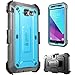SUPCASE Unicorn Beetle Pro Series Case Designed for Samsung Galaxy J7 2017, Full-Body Rugged Holster with Built-in Screen Protector for Galaxy Halo/J7 2017 (SM-J727), Not Fit J7 2018 (SM-J737) (Blue)