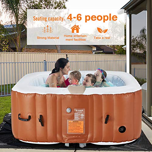 Portable Spa Lazy Spa Person Square New York Person Lazy Spa