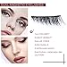 Magnetic False Eyelashes , Ultra Thin 3D Fiber Reusable Best Fake Lashes Extension for Natural and Reusable Fake Eyelashes Natural Look, 1 Pairs (4 Pieces)Handmade (Natural-3D)