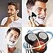 HANYANG Electric Shaver Razor For Men 3 in 1 Beard Trimmer Dry Wet 4D Rotary Trimmer Shaver Rechargeable Waterproof Cordless Shaver Facial Sideburns Nose Hair Shaver
