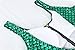 Uhnice Women's Mermaid Swimsuit One Piece Swimwear with Zipper Padded Monokini