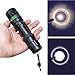 BESTSUN 3000 Lumens Zoomable Super Bright LED Flashlight Torch Zoom Lamp Light - 5 Mode Adjustable Brightness Waterproof Torch Lighting for Hiking, Camping & Outdoor Activity (Black)