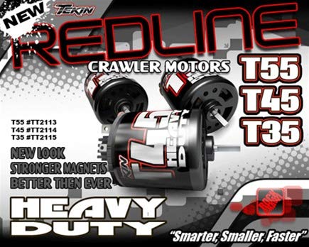 Rock Crawler Brushed Motor 55T HD by Tekin TT2113