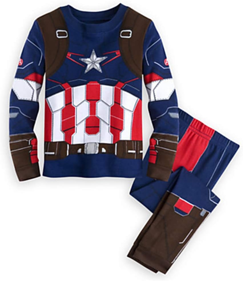 Boys Pajamas Kids Short Sets 100% Cotton Clothes Cartoon Sleepwears