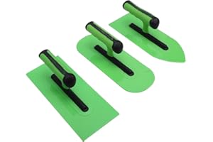 MAVIS LAVEN Plastic Trowel Kit, ABS TPR Finishing Trowels with Square Round Tips for Woodworking Construction Maintenance