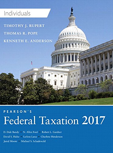 Pearson's Federal Taxation 2017 Individuals Plus MyAccountingLab with Pearson eText -- Access Card Package (30th Edition) Pearson's Federal Taxation 2017 Individuals Plus MyAccountingLab with Pearson eText -- Access Card Package (30th Edition)