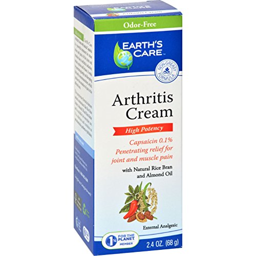 Earths Care Arthritis Cream - 2.4 oz (Pack of 2)