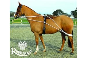 Rhinegold Unisex's Training System with Roller, White/Black, Full