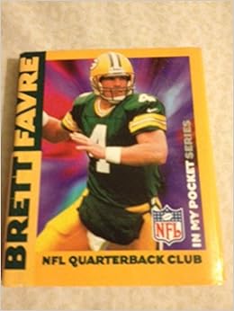 Brett Favre In My Pocket Nfl Quarterback Club In My Pocket Series Amazon Com Books