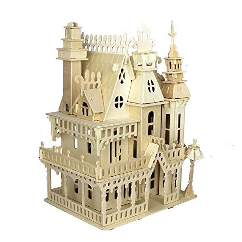 Fantasy Villa Woodcraft Construction Kit Cute Room Amazon.co.uk
