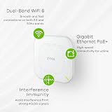 Zyxel NWA50AX WiFi 6 AX1800 Wireless Access Point Mesh MU-MIMO WPA3 PoE+ view 3